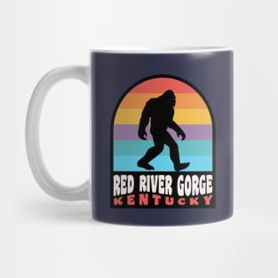 Red River Gorge Kentucky Climbing RRG Bigfoot Sasquatch Mug